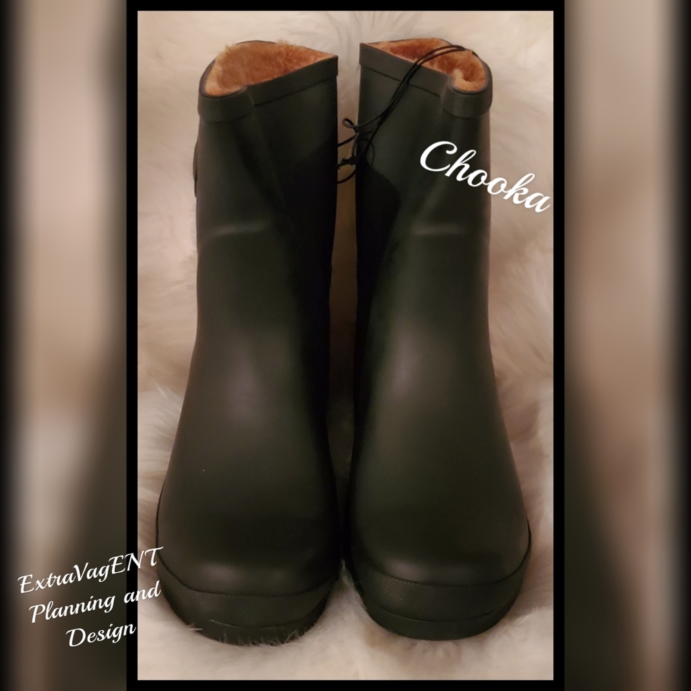 Women's Chooka Delridge Chelsea Rain Boot Mid